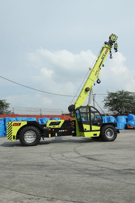 Industrial crane logistics